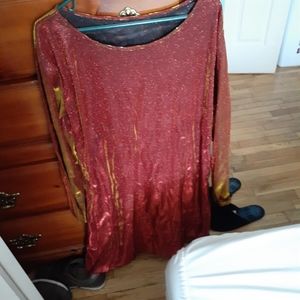 Shein sparkly dress size 2x